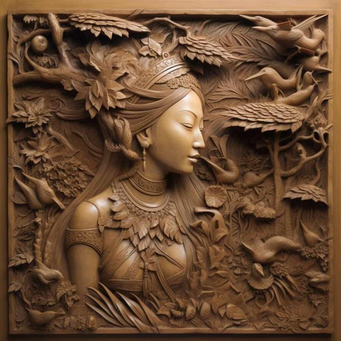 نموذج ثلاثي الأبعاد لآلة CNC 3D Art 